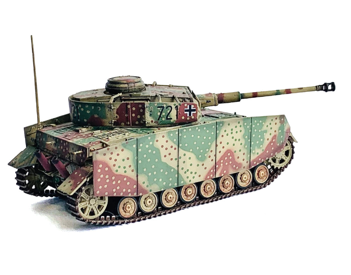 Germany Pz.Kpfw.IV Ausf.J Mid Production Tank "#721 Western Front" (1944) "NEO Dragon Armor" Series 1/72 Plastic Model by Dragon Models-2